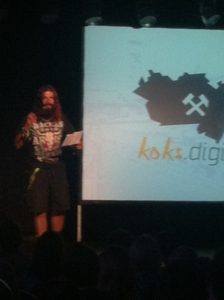 Poetryslam auf der koks.digital 2016