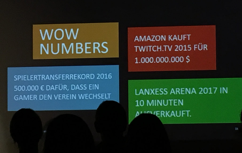 koks.digital esports Vortrag wow numbers