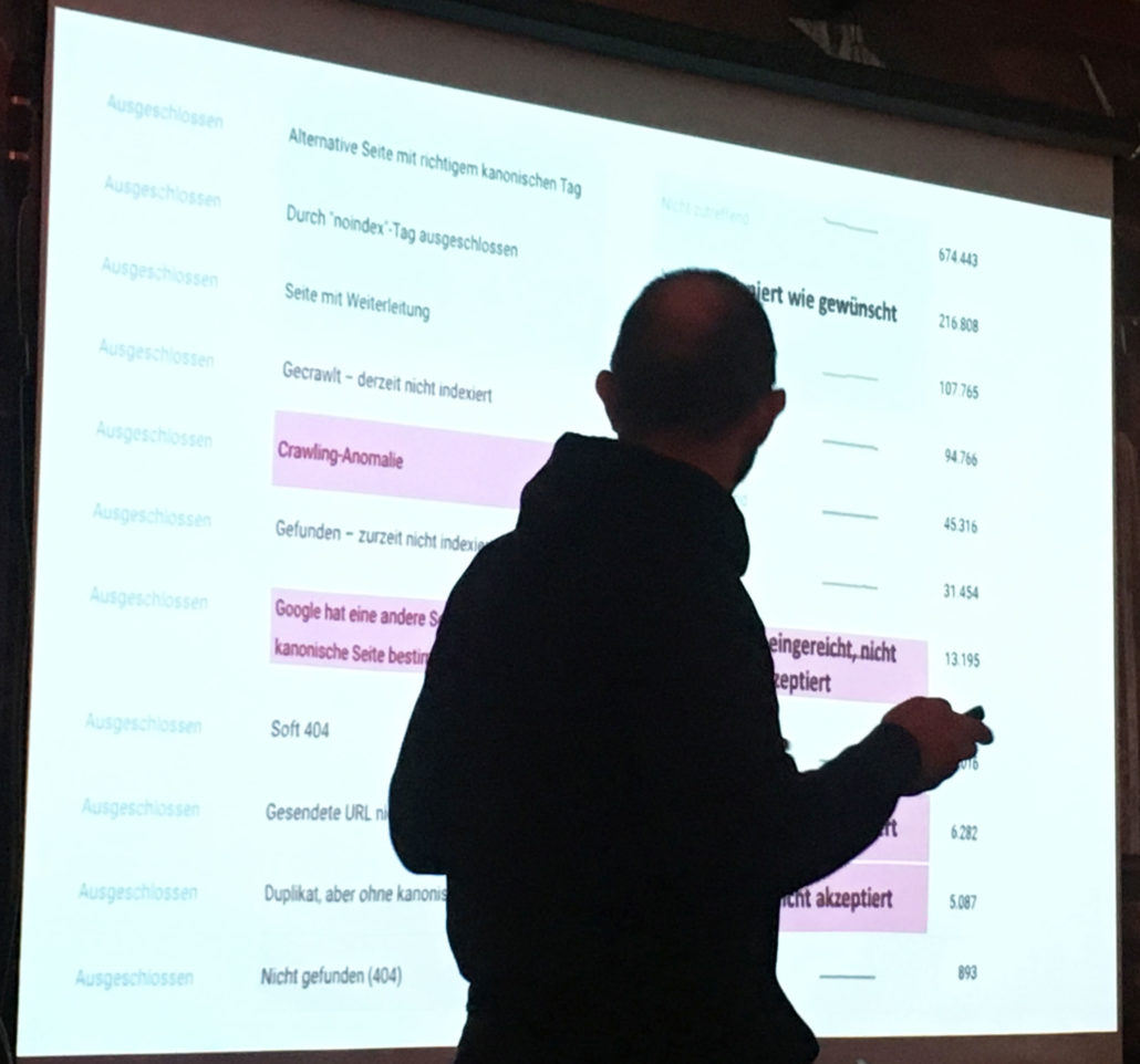Richard zeigt die neue Search Console