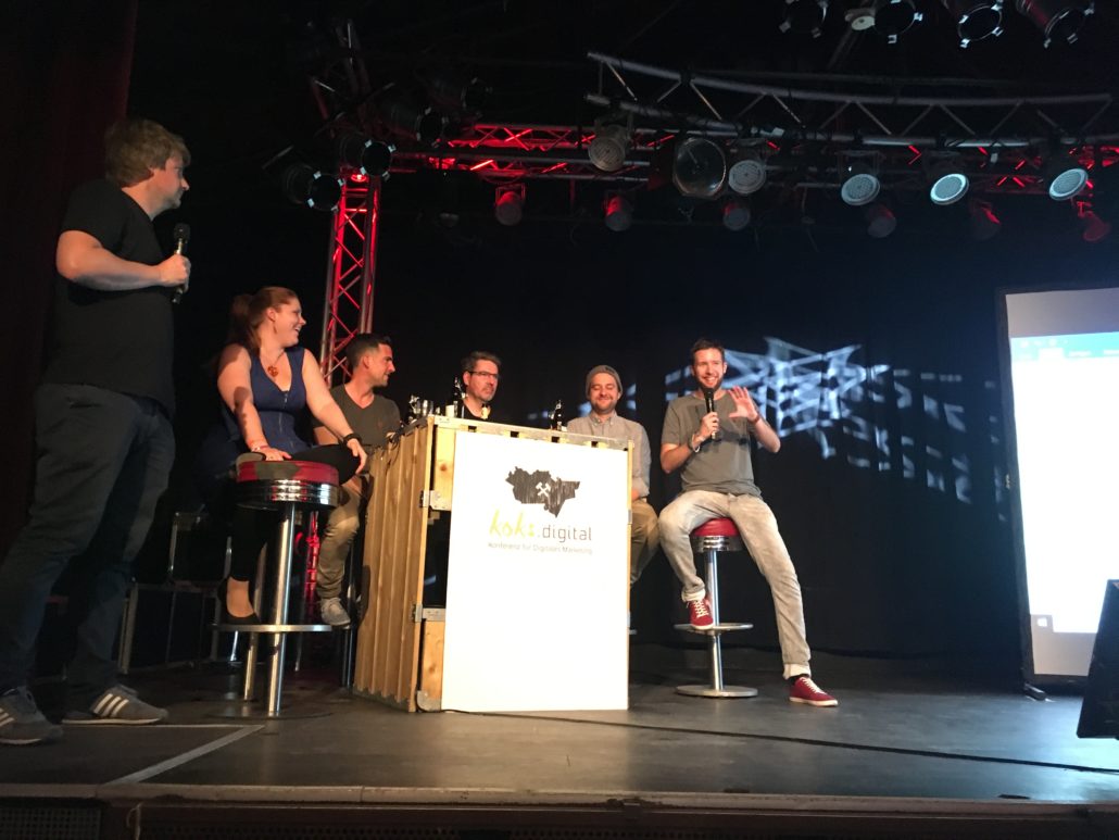 Abschluss Panel auf der Koks Digital 2018